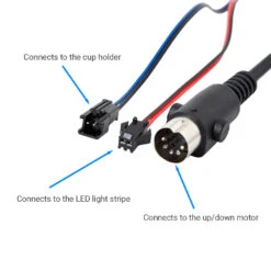 EMoMo RemoP4043F2 Switch For Recliner Lift Chair Home Theater Chair 3 Button 11 EMoMo RemoP4043F2 Switch For Recliner Lift Chair Home Theater Chair 3 Button -Tool Discount Store 0344 a171aeab f2e9 4402 9948 7cfa1bd471b3