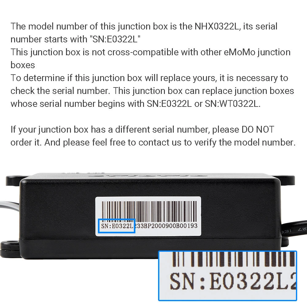 EMoMo NHX0322L Junction Box/Control Box For Recliner/lift Chair 4 EMoMo NHX0322L Junction Box/Control Box For Recliner/lift Chair - Image 2