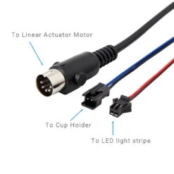 EMoMo HX90NC2LU Switch For Recliner/Lift Chairs With 5 Button 3 Plug And USB -Tool Discount Store 0477 6d515ee8 881e 4d87 aee1 905e3b311a4f