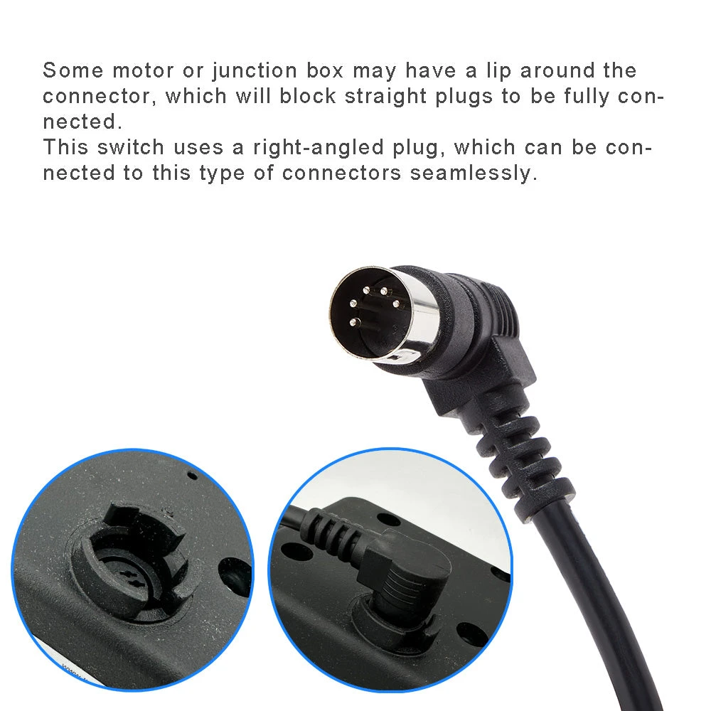 Limoss 501661 HC220+1 2 Button Switch For Recliner Or Lift Chair 6 Limoss 501661 HC220+1 2 Button Switch For Recliner Or Lift Chair - Image 4