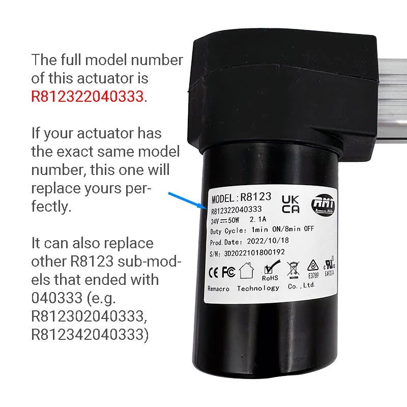 RMT R812322040333 Linear Actuator 4 RMT R812322040333 Linear Actuator - Image 2