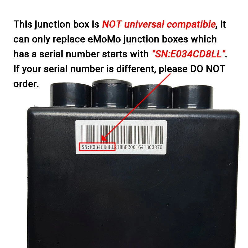 EMoMo SN:E034CD8LL Junction Box For Recliner Lift Chair 4 EMoMo SN:E034CD8LL Junction Box For Recliner Lift Chair - Image 2