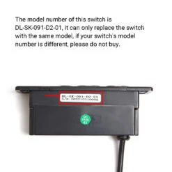 DL-SK-091-D2-01 5 Button Switch For Recliner Lift Chair -Tool Discount Store 3X4A1984