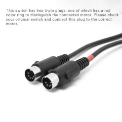 KDH127-009 5 Button Switch For Power Recliner Or Lift Chair With USB Port 7 KDH127-009 5 Button Switch For Power Recliner Or Lift Chair With USB Port -Tool Discount Store 3X4A8764