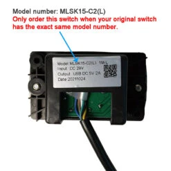 Mulin MLSK15-C2(L) Switch 4 Button Controller With USB For Recliner Lift Chair Couch Etc. 9 Mulin MLSK15-C2(L) Switch 4 Button Controller With USB For Recliner Lift Chair Couch Etc. -Tool Discount Store 3 72faf59f 3313 4fd0 b5f4 c30ce4d9a270