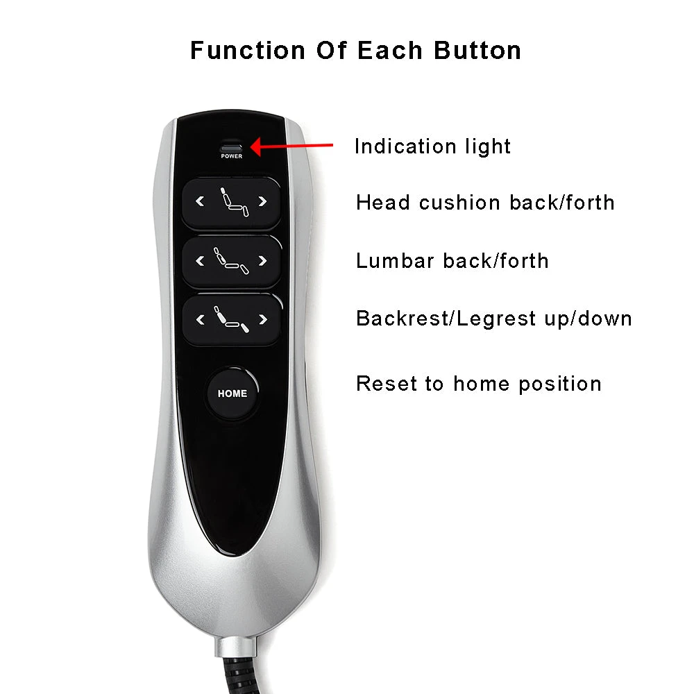 OKIN JLDK.38.04.15 7 Button 7 Pin Remote Controller For Recliner With USB 5 OKIN JLDK.38.04.15 7 Button 7 Pin Remote Controller For Recliner With USB - Image 3