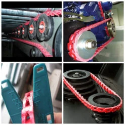 Adjustable Link V Belt Long Life Low Noise Ideal For Hash Working Conditions - 5ft -Tool Discount Store 557400b2848df7a8147ffa10f20fc333