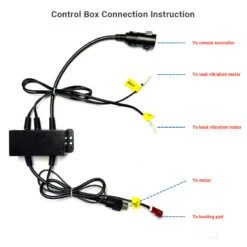 MLSK55-A1 Remote Controller & Junction Box Power Recliner 6 Button 8 Pin -Tool Discount Store 5 25994693 2f4a 4fa8 9b59 99b9618ab106