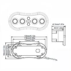 6 Buttons Control Switch For Recliner Sofa Chair With USB & LED-backlit 18 6 Buttons Control Switch For Recliner Sofa Chair With USB & LED-backlit -Tool Discount Store 7 de551dd2 d3e5 4d50 a381 119bdf67d665
