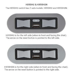 EMoMo HX90HU/HX90HUN Switch 5 Button 5 Pin With USB Port For Lift Chair And Power Recliner -Tool Discount Store HX90HU HX90HUN