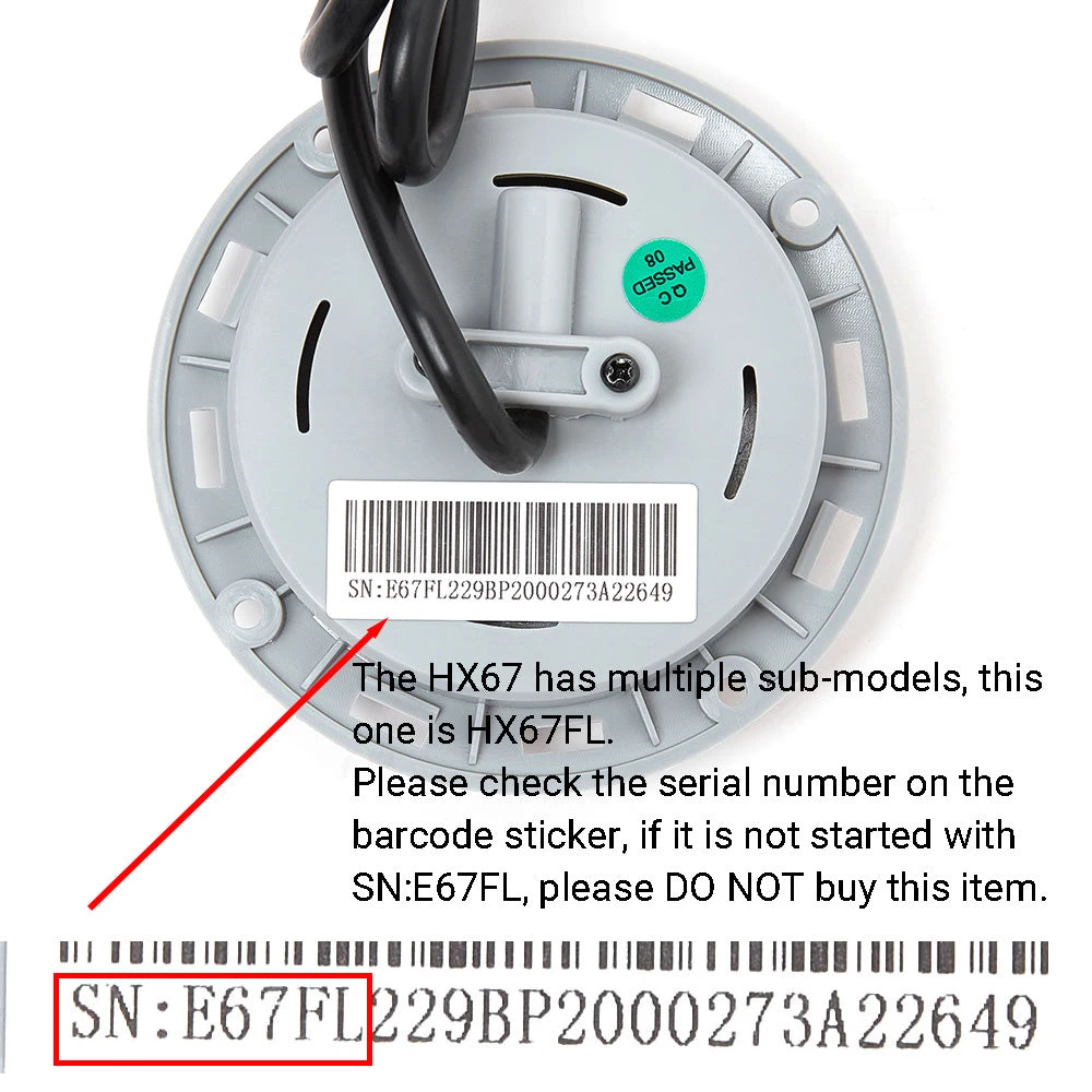 EMoMo HX67FL Adjustable Reading Light 4 EMoMo HX67FL Adjustable Reading Light - Image 2