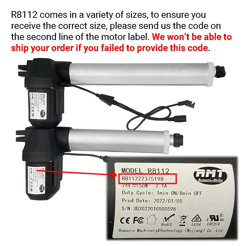 RMT R8112 Linear Actuator Remacro Motor 5 RMT R8112 Linear Actuator Remacro Motor - Image 3
