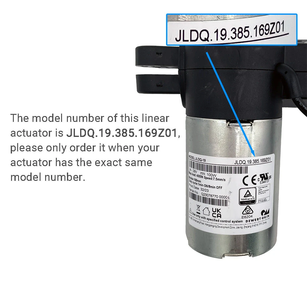 OKIN JLDQ.19.385.169Z01 Linear Actuator For Recliner/Lift Chair 4 OKIN JLDQ.19.385.169Z01 Linear Actuator For Recliner/Lift Chair - Image 2