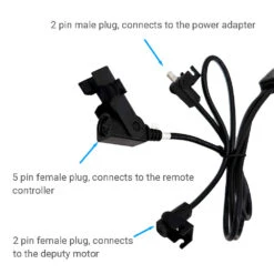 RMT R8123N2040333 Linear Actuator For Recliner/Lift Chair With Triple Plug 8 RMT R8123N2040333 Linear Actuator For Recliner/Lift Chair With Triple Plug -Tool Discount Store IMG 9720